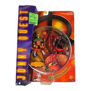 NOB 1995 Johnny Quest "Ride The Wind" X-Treme Action Figure Desert Stealth Hadji